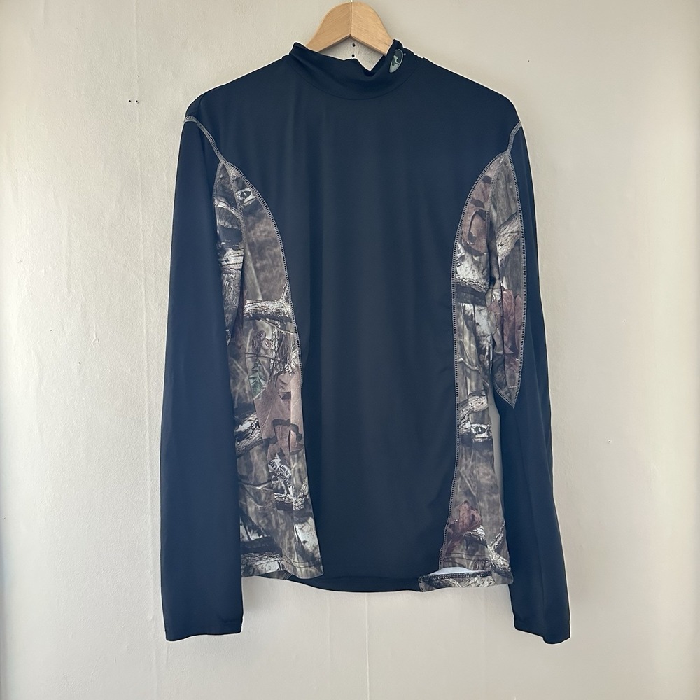 Mossy Oak Break Up Infinity Mens Camo Hunting Base Layer Size M Brown Outdoors